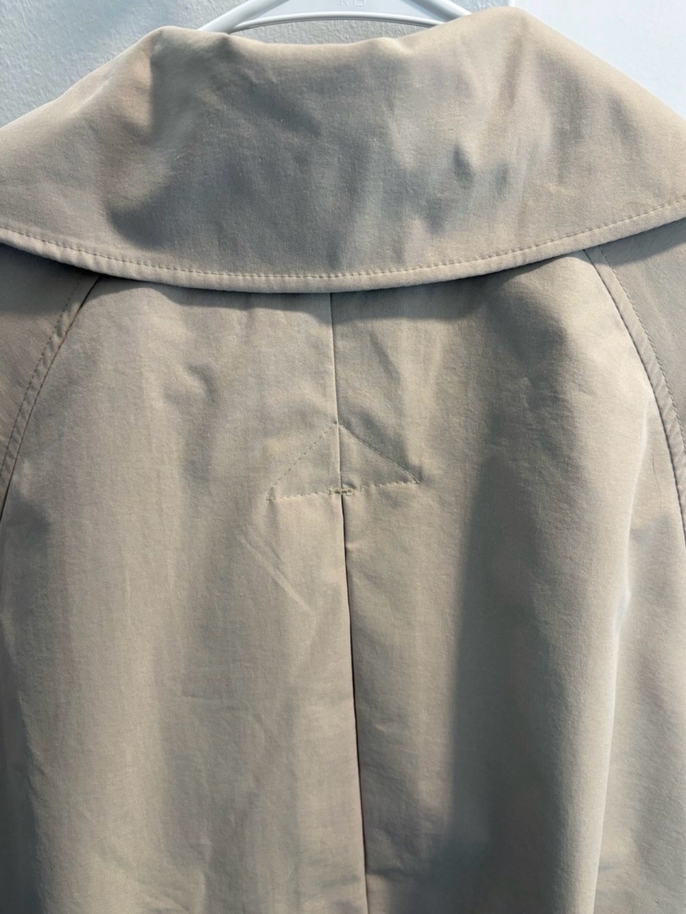 H&M Beige Double-Breasted Tie-Waist Trench Coat NWT - Picture 10 of 11